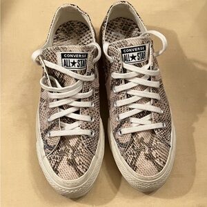 Converse Women’s Canvas Snakeskin